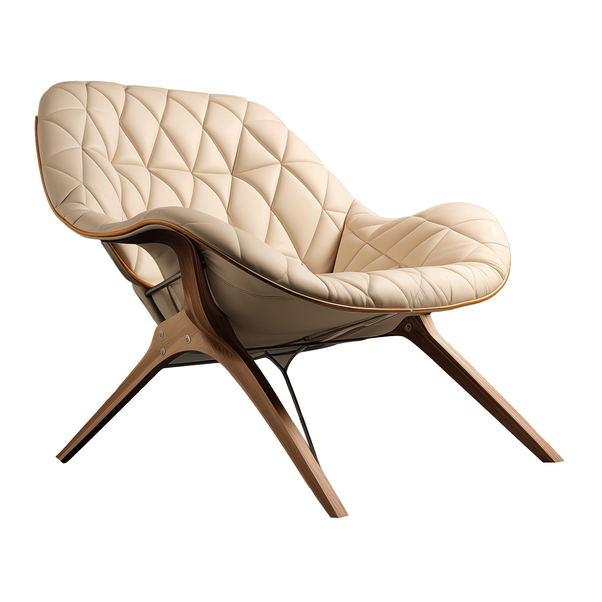 Cozy Leather Swivel Chair