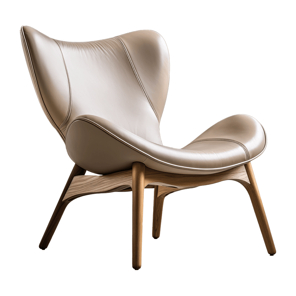 Cozy Leather Swivel Chair