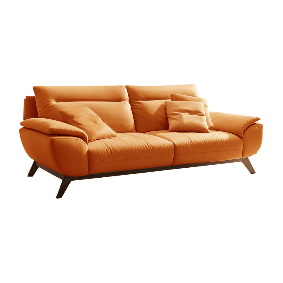 Top-Grain Leather Sofa