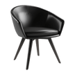 Cozy Leather Swivel Chair