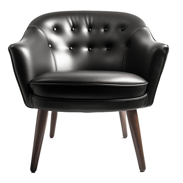 Cozy Leather Swivel Chair