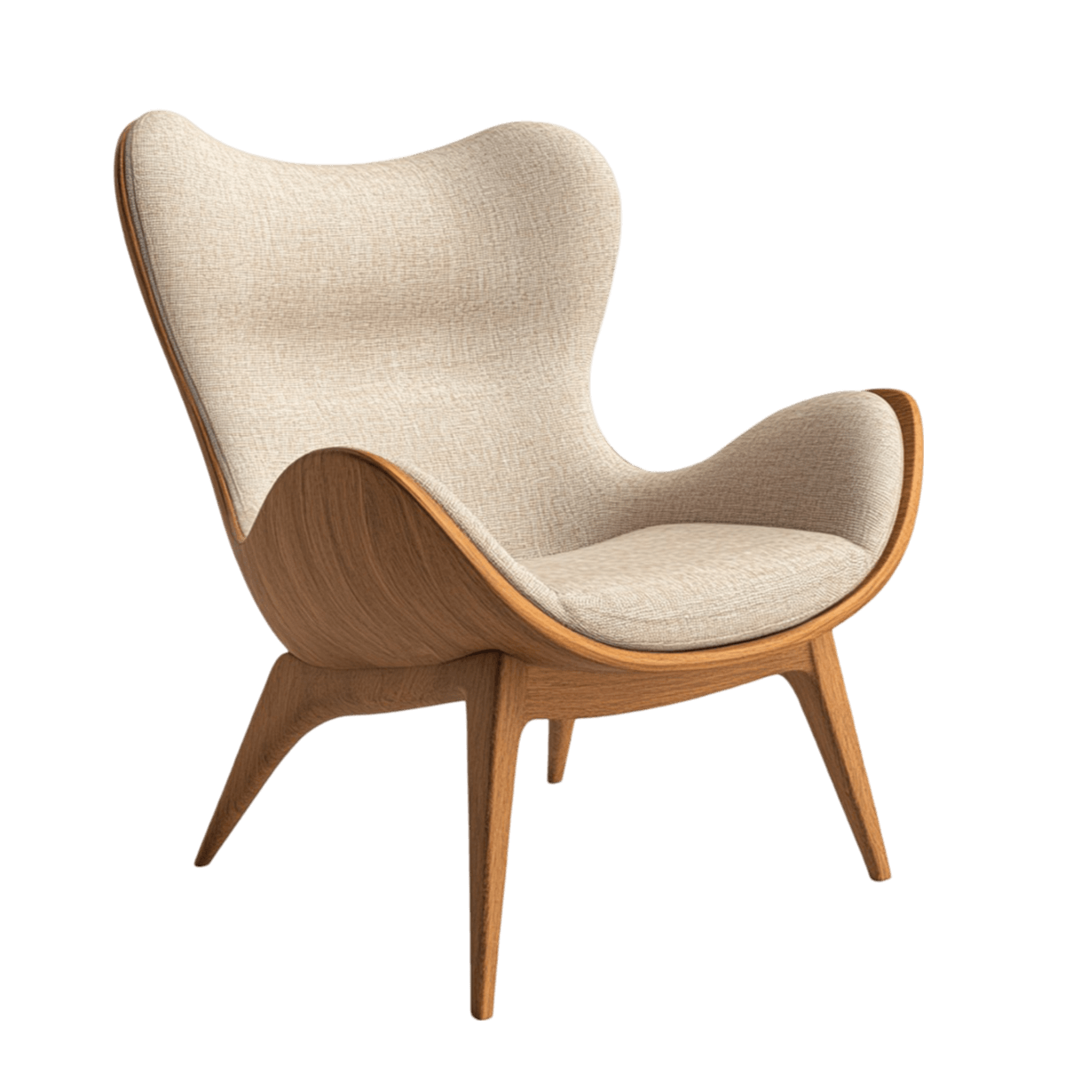 Cozy Leather Swivel Chair