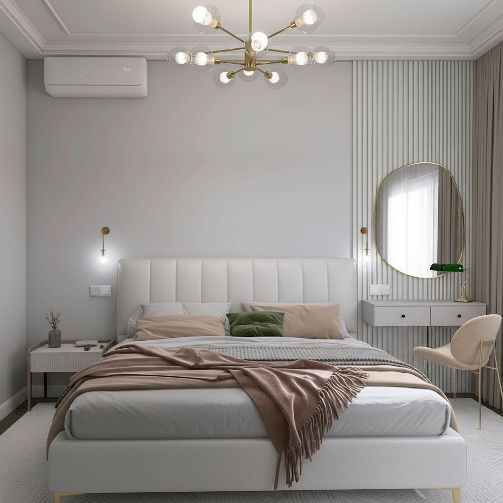 Calista Panel Bed