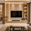 Aurelia Stone TV Wall Unit