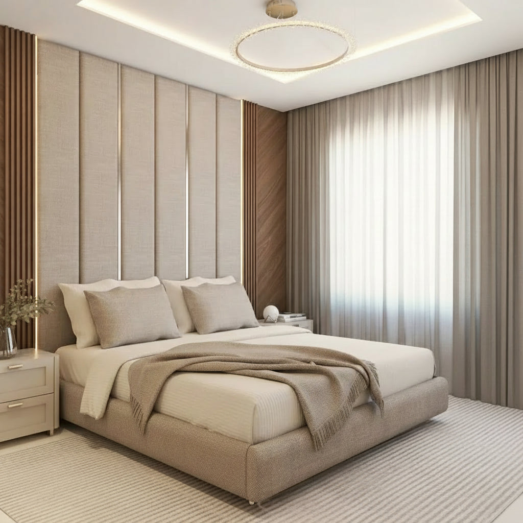 Nordic Panel Bed