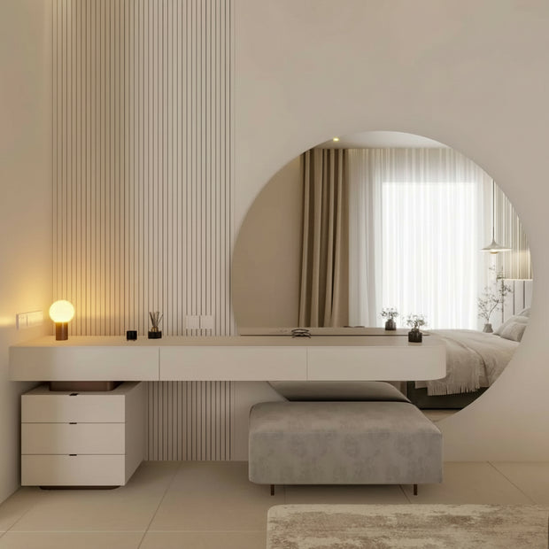 Sleek Mirror Dresser